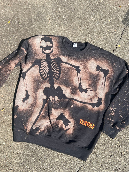 Bleached Skeleton Sweatshirt